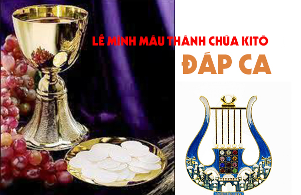 Đáp ca – Lễ Mình Máu Thánh Chúa Kitô - năm C